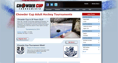 Desktop Screenshot of chowdercup.com